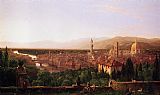 Thomas Cole View of Florence from San Miniato painting